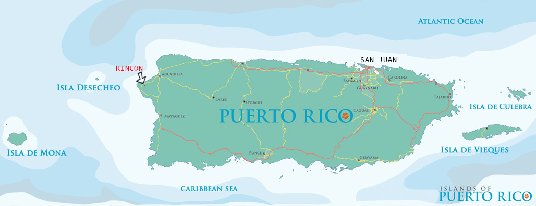 Puerto Rico Map